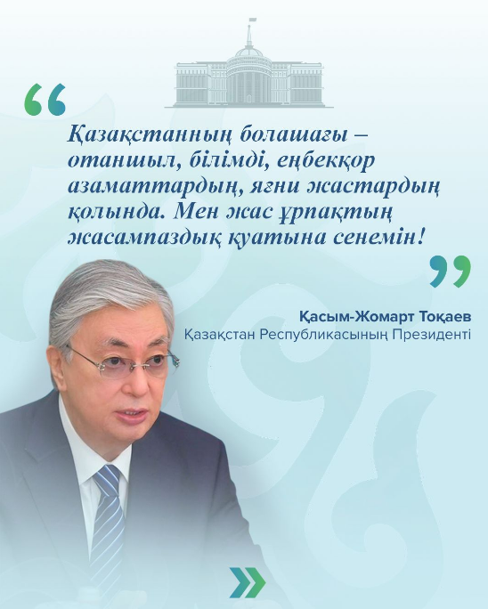 Қазақстандағы жастар саясаты: жұмыспен қамту, тұрғын үй және қызметте өсу.