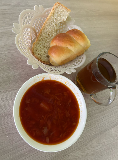 9 сәуірге ас мәзірі / меню на 9 апреля